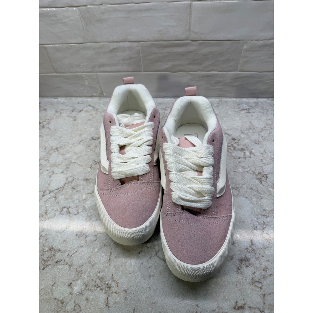 Vans Old Skool Sepia Rose Pink Suede Chunky Skate Shoes, Womens 9, NWT